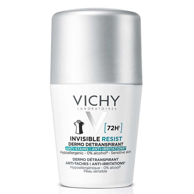 VICHY Rollon Invisible Resist 72 Saat Etkili Beyaz iz ve Tahriş Karşıtı 50 ml