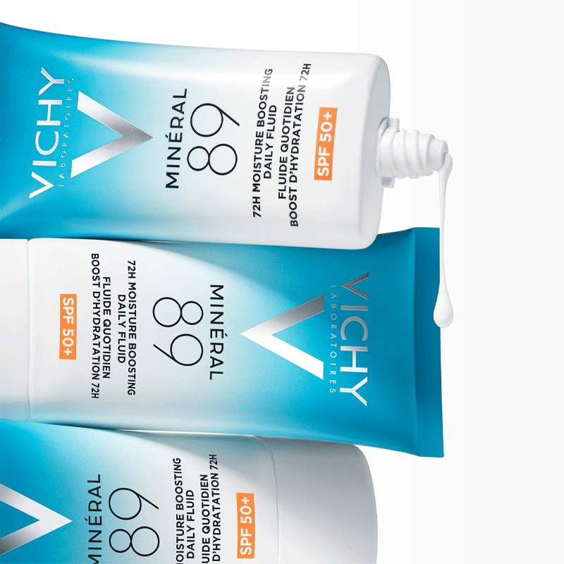 VICHY Mineral 89 Moisture Boosting Daily Fluid SPF 50+ 50 ml