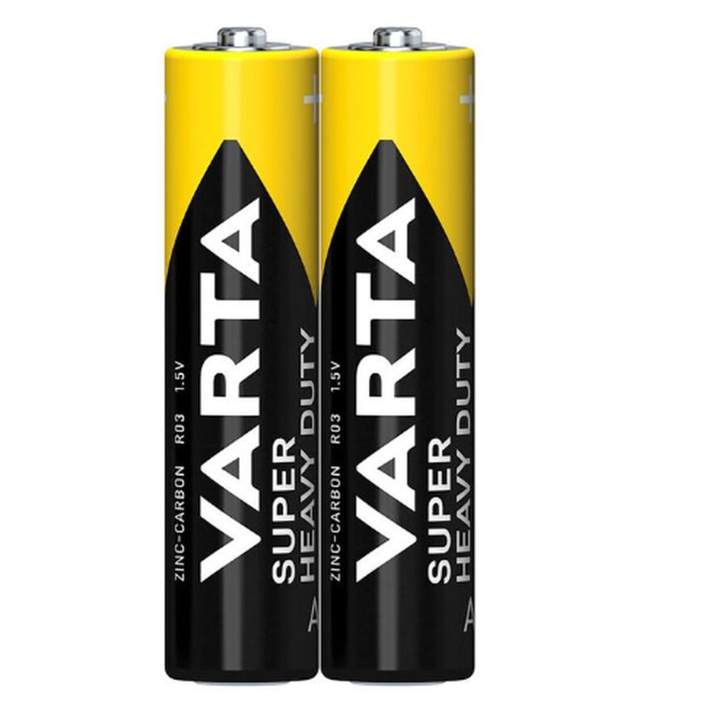 VARTA Superlife Çinko Karbon 3 AAA İnce Pil 2'li